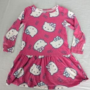 Hello Kitty Pink Kids Dress